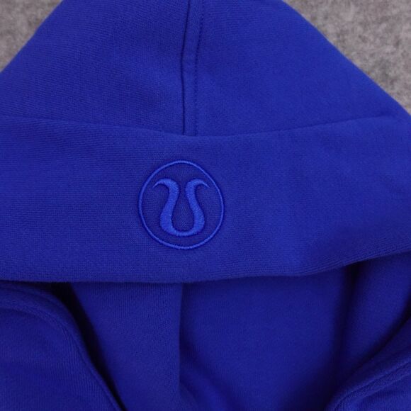 New Lululemon Size XS / S Scuba Oversized Half Zip Hoodie CEBL Cerulean Blue - Picture 8 of 13